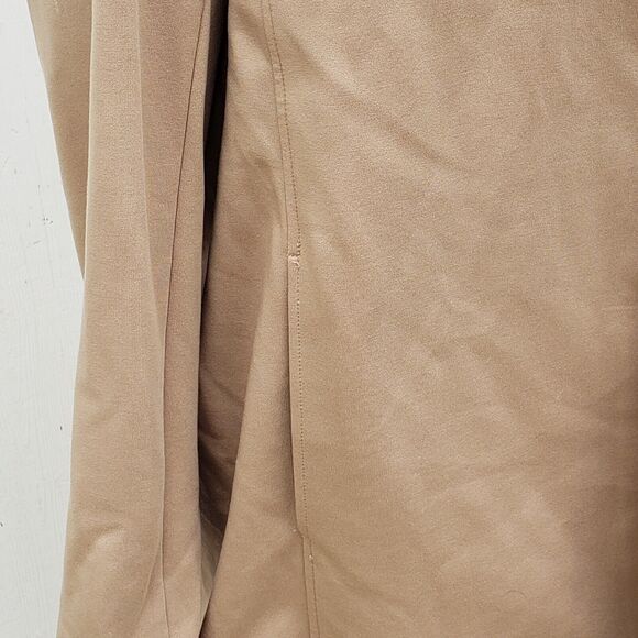 $298 Eileen Fisher Women Beige Bramble Notch Collar Ponte Jacket Blazer Sz PS - Picture 13 of 13